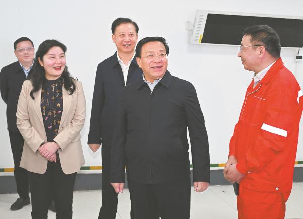 省委书记韩俊赴蚌埠市调研新质生产力发展情况