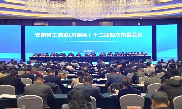 安徽省工商联（总商会）十二届四次执委会议在滁州召开